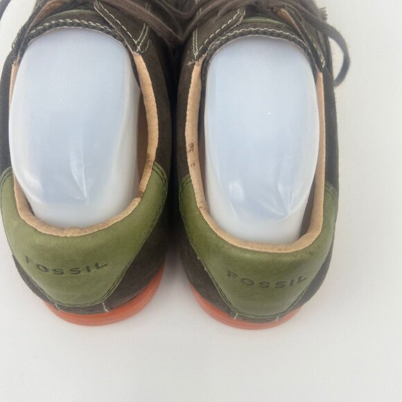 Fossil Men's Brown Suede Wingtip Oxford Casual Dress Shoes Size 9 M - Picture 3 of 12